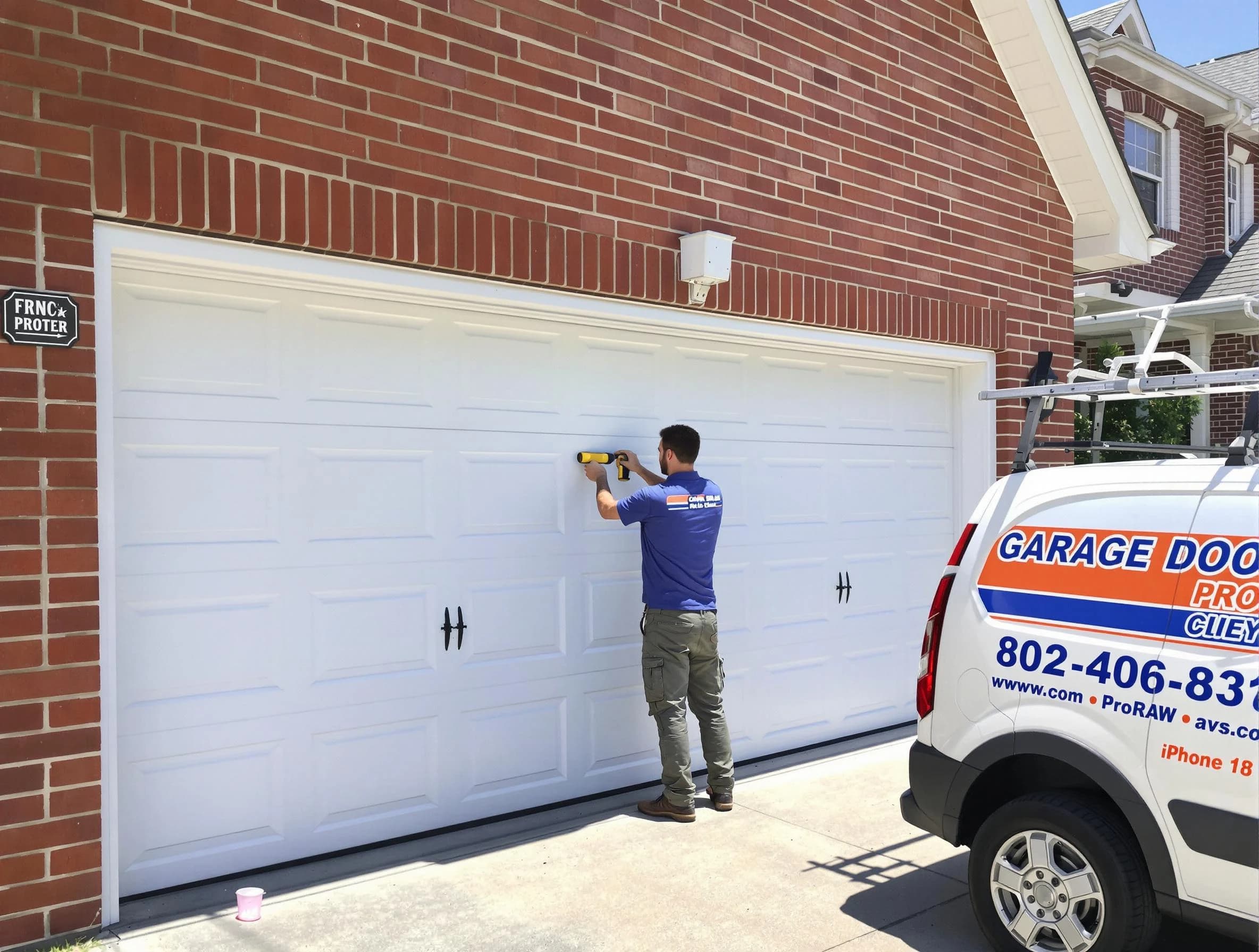 Local garage door repair service by Layton Garage Door Repair in Layton