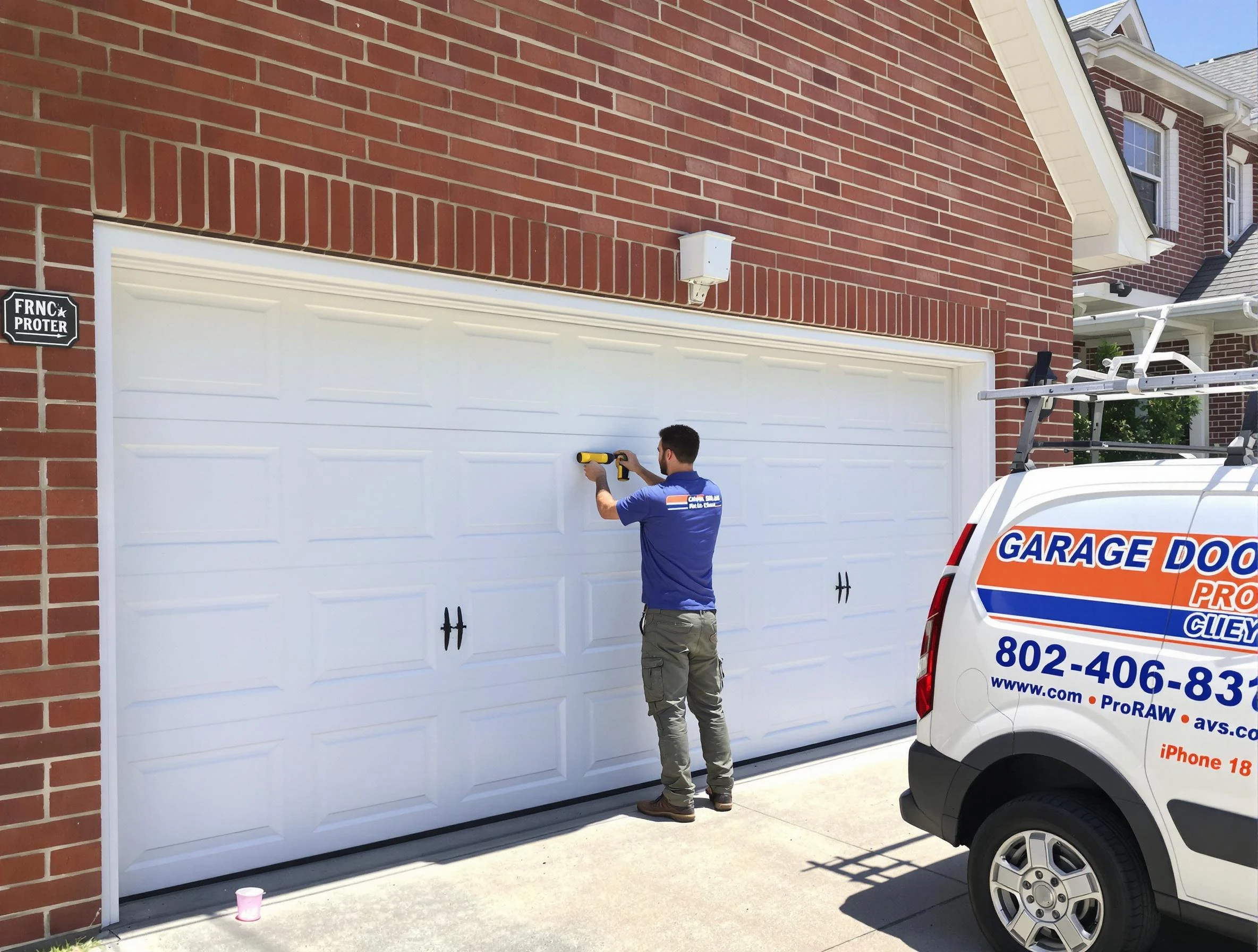 Local garage door repair service by Layton Garage Door Repair in Layton